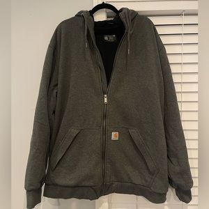 Carhartt mens rain defender jacket, heavy and warm, mens XLT